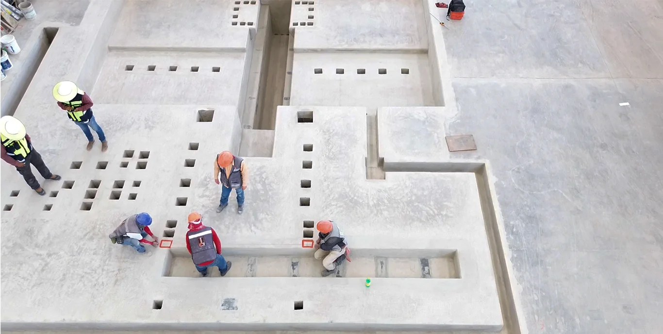 Proyecto industrial con terracería y estructura de concreto para la empresa CIMSA en El Salto, Jalisco
