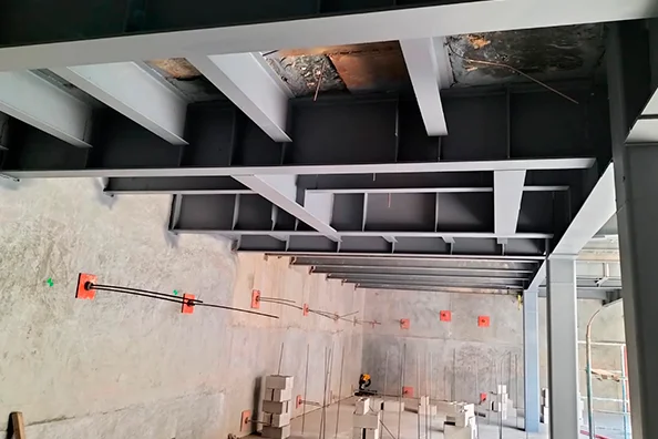 Proyecto residencial con estructura metálica para Tradere en Guadalajara, Jalisco