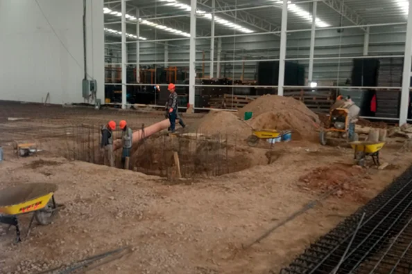 Proyecto industrial con movimiento de tierra para empresa Estral en El Salto, Jaslico